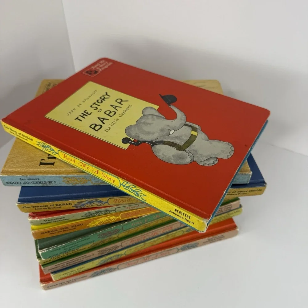 Vintage Children's Books Read Me A Story Program Edited By Josett Frank 10 Books